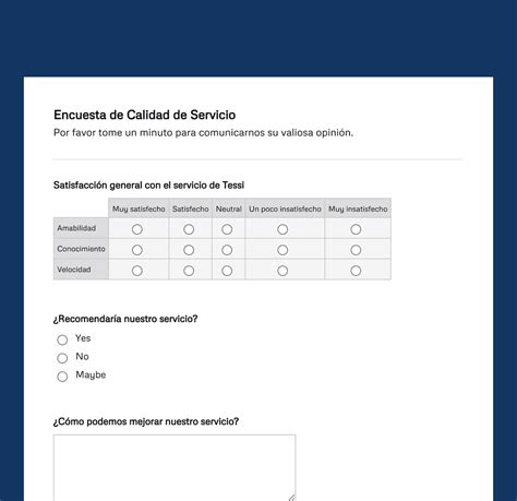 survey en espanol.